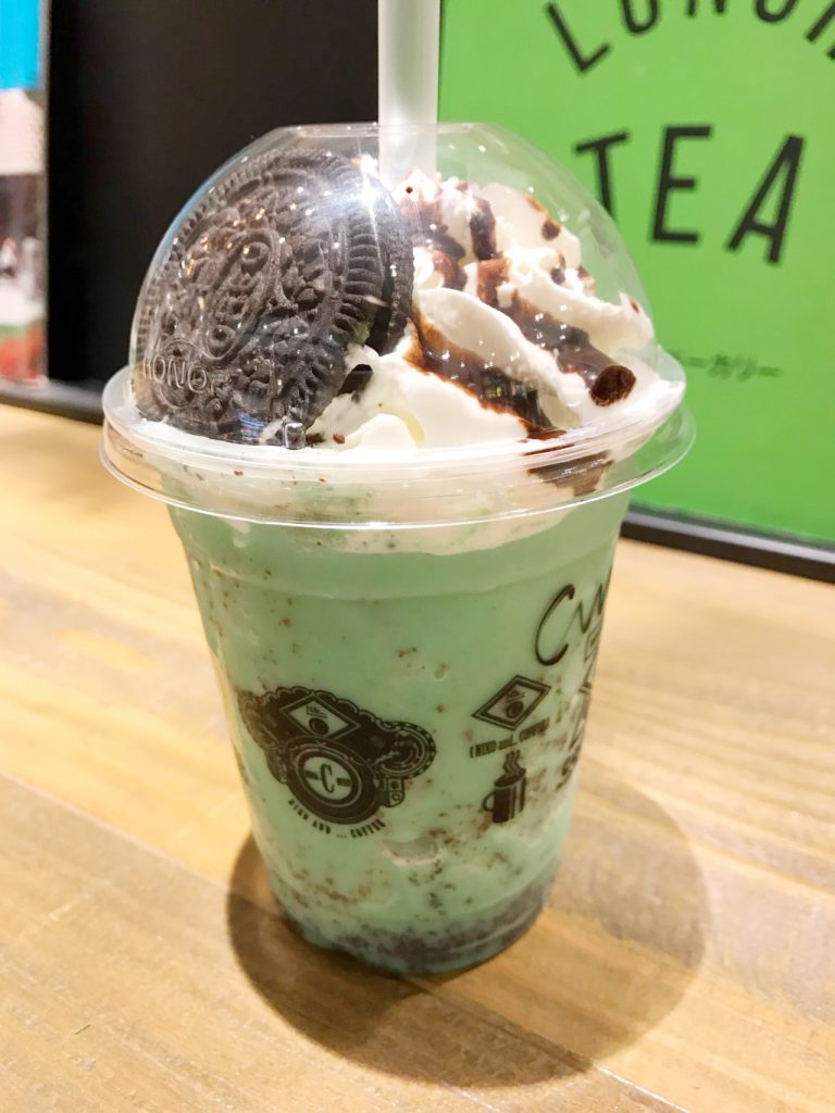 クッキーチョコミントスムージー