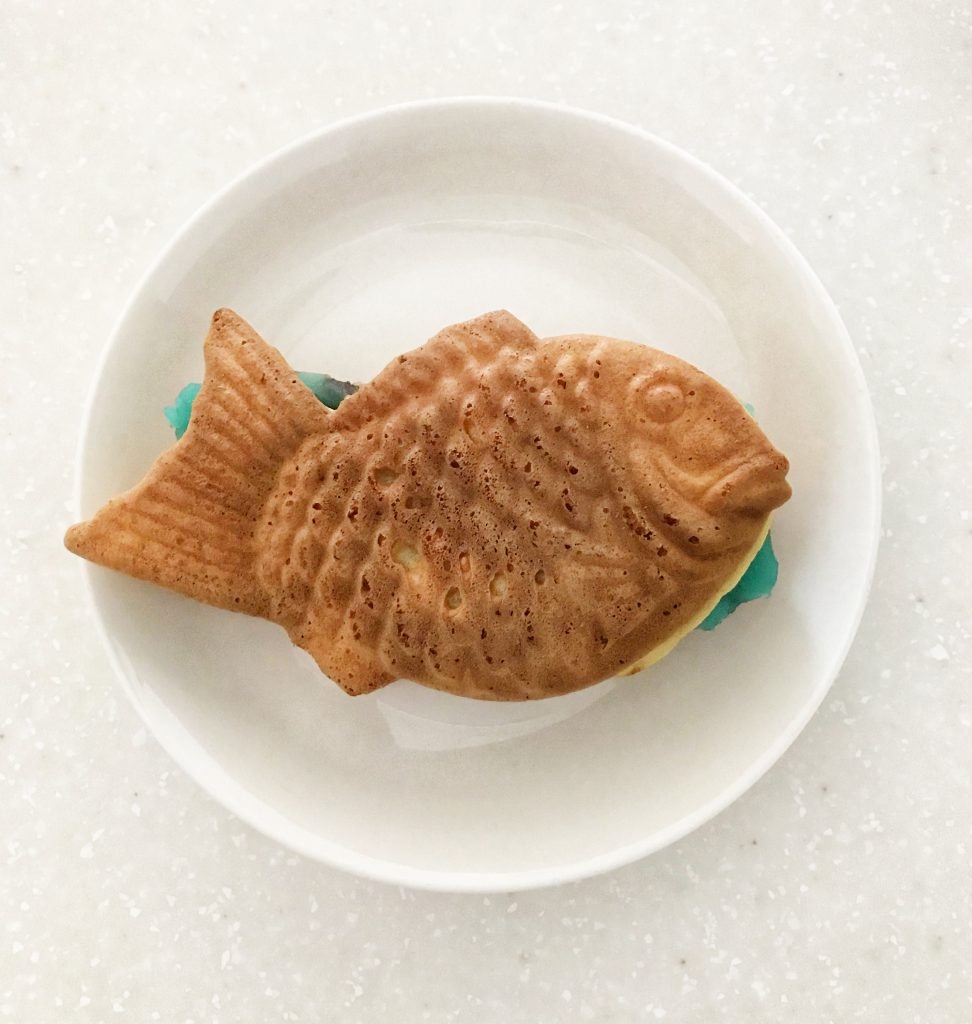 たい焼き チョコミントあん