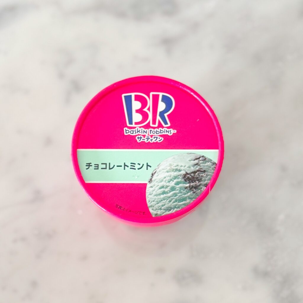 チョコレートミント アイス