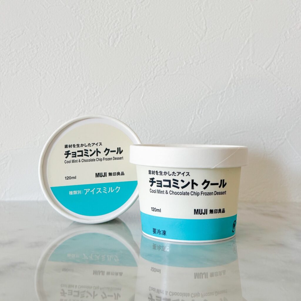 素材を生かしたアイス チョコミント クール