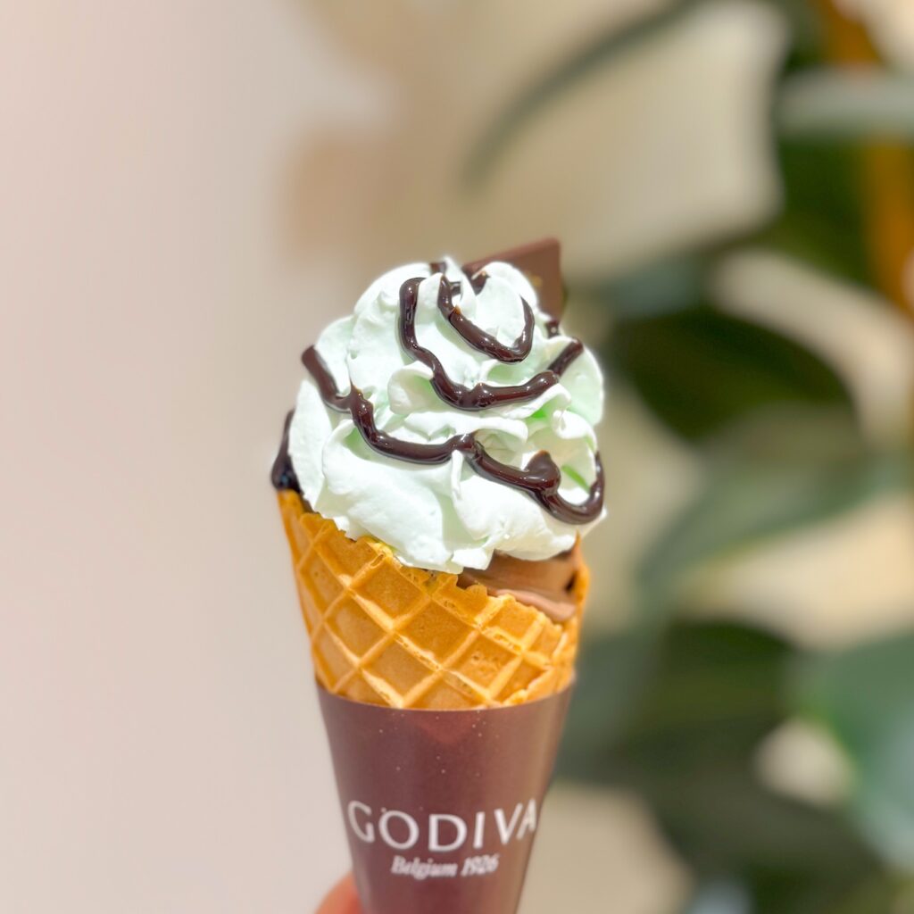 ソフトクリーム チョコレート ミント