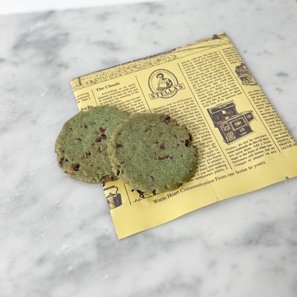 チョコミントクッキー