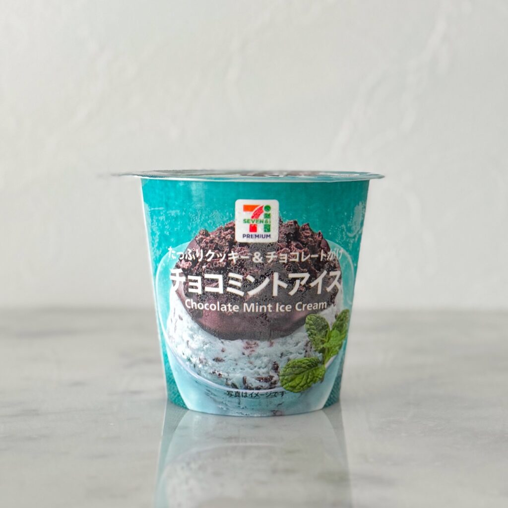 チョコミントアイス