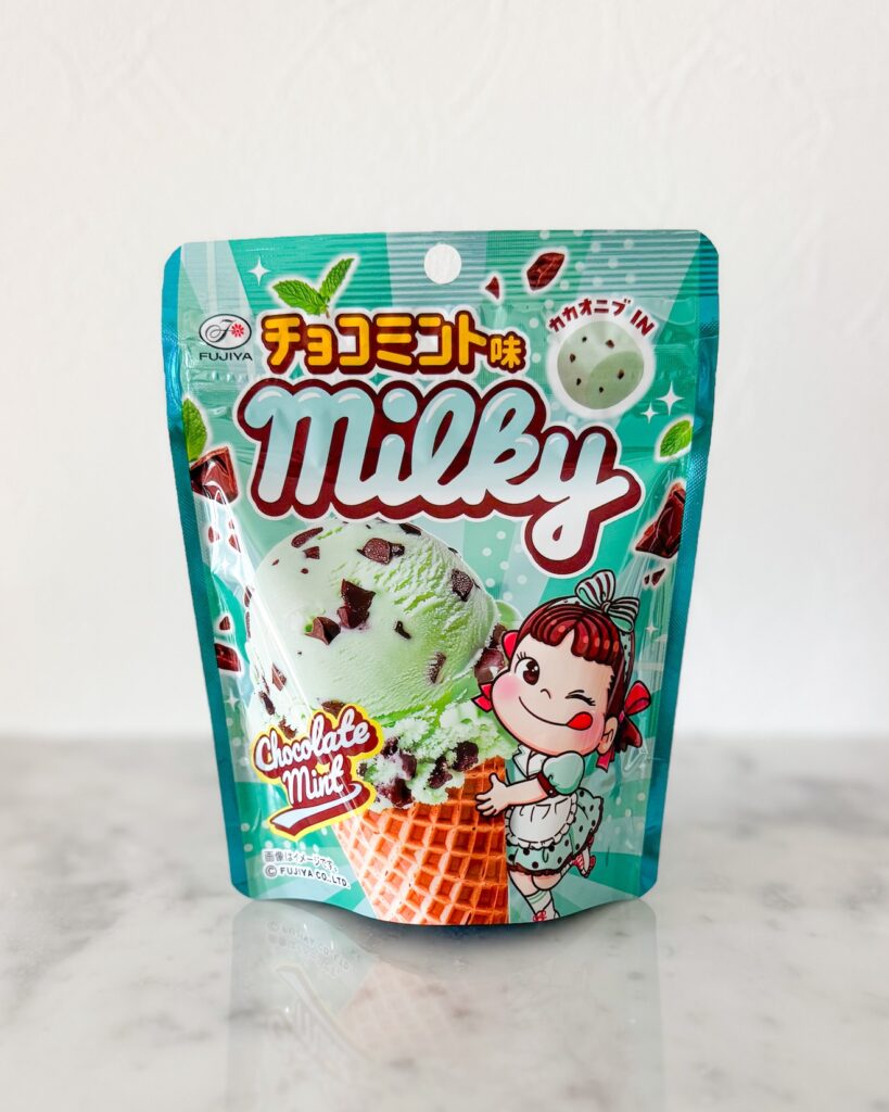 ミルキー チョコミント味