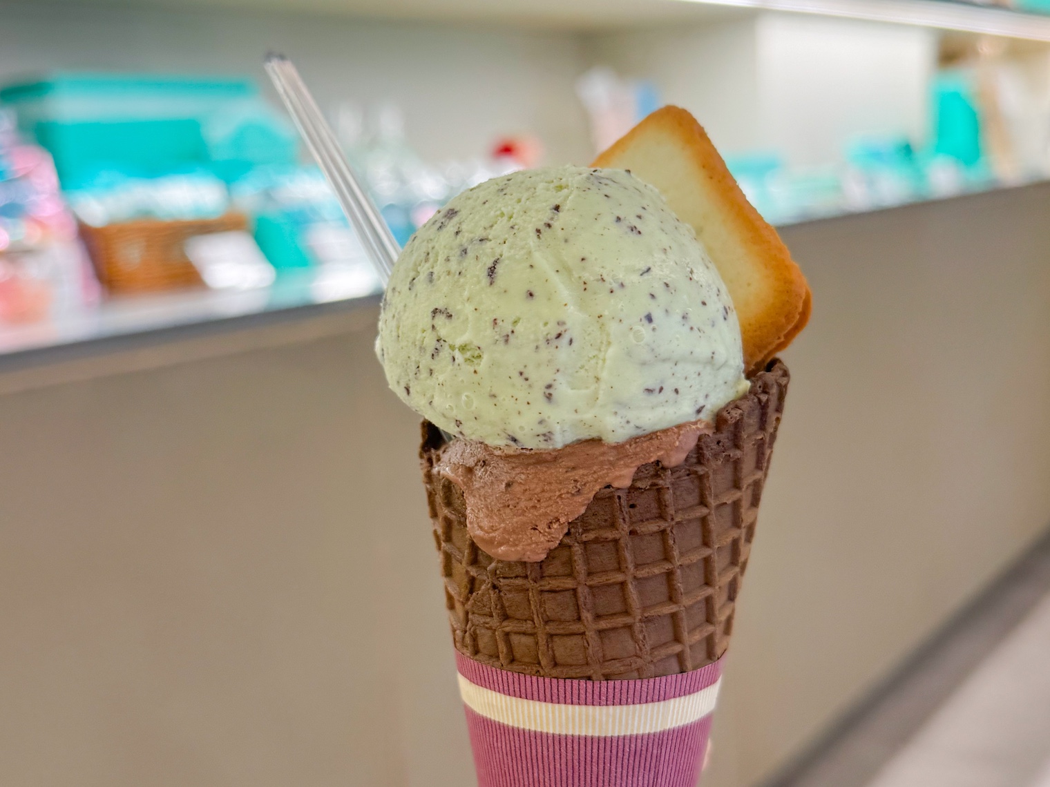 ジェラート チョコチップミント&チョコレートミント