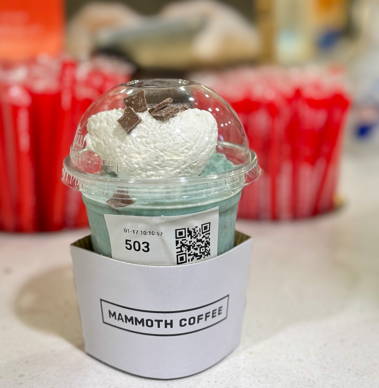 ミントチョコフラッペ